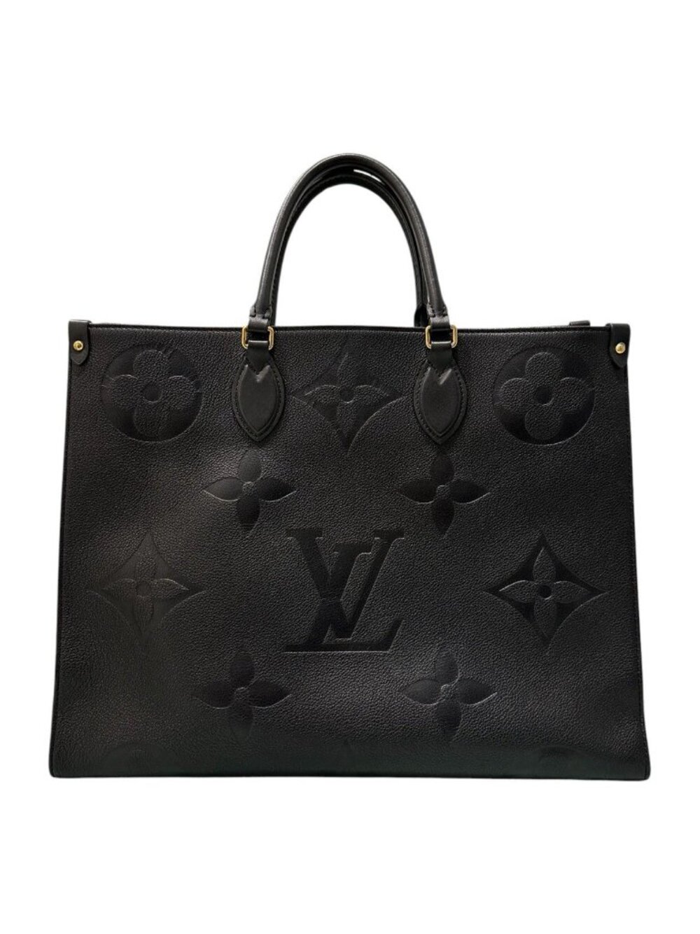 Louis Vuitton Empreinte On The Go Black Monogram Tote Bag